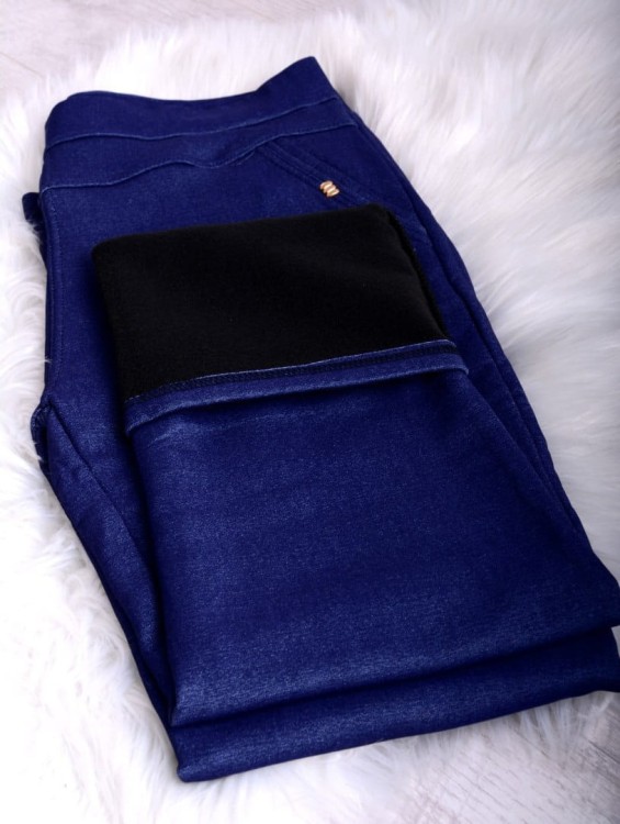 MODNE EGGINSY JAK SPODNIE JEANSOWE P409AA