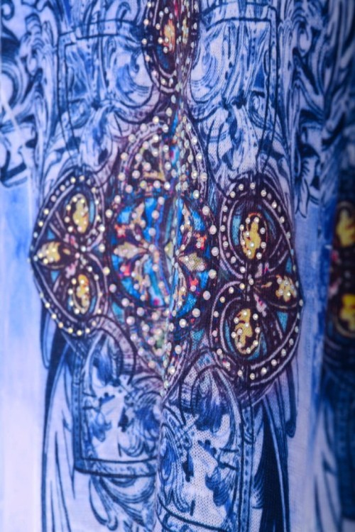 NOWOŚĆ Sexy sukienka aztecka z dżecikami P244A