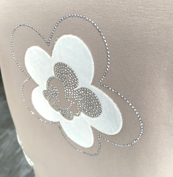 Bluzka myszka kwiatek FB30