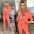 Welurowy dres rozpinany z kapturem FB35