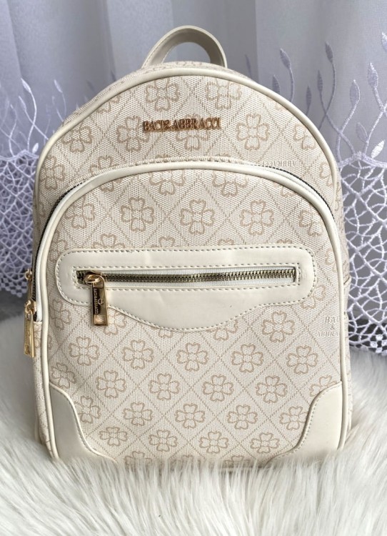 Elegancki plecak miejski pojemny A4 logo GUE FB63