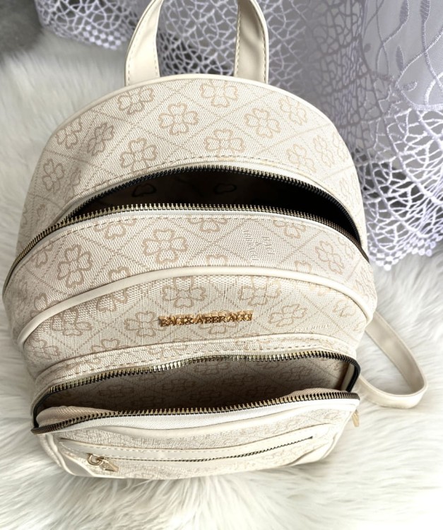 Elegancki plecak miejski pojemny A4 logo GUE FB63