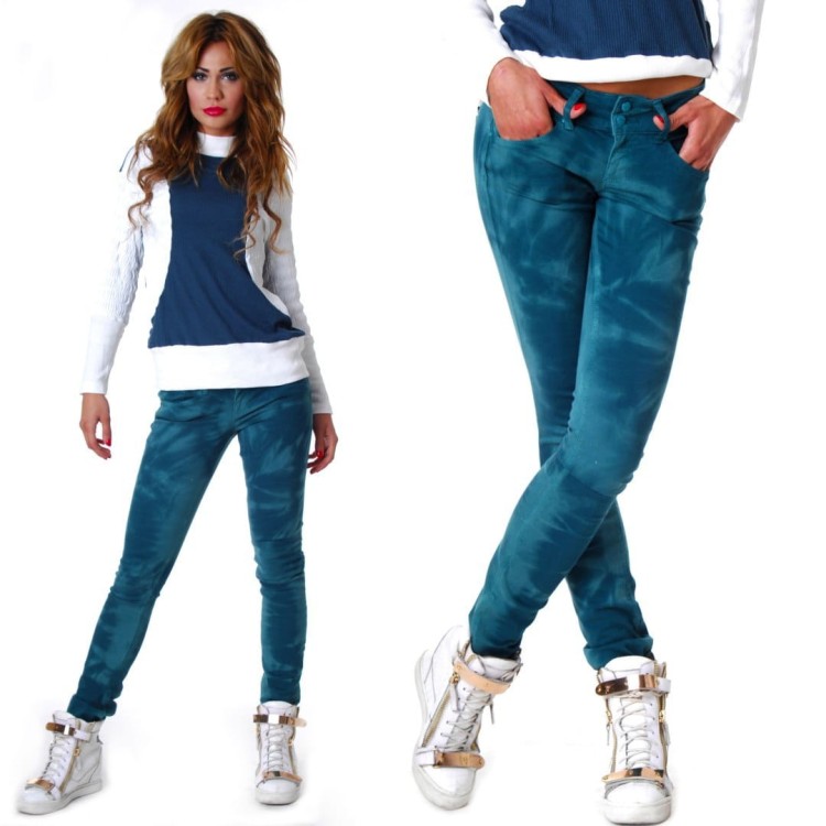 JEANSY MARKI ONLY rurki dekatyzowane P318