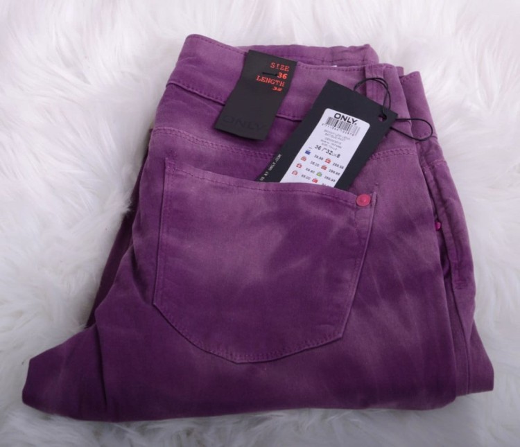 JEANSY MARKI ONLY rurki dekatyzowane P318