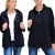 Rozpinana bluza na solidny suwak z kapturem P716