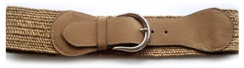 Modny pasek casual parciany P913