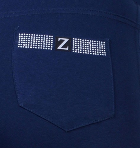 KLASYCZNE SPODNIE ZE STRECZEM LITERKA "Z" P364