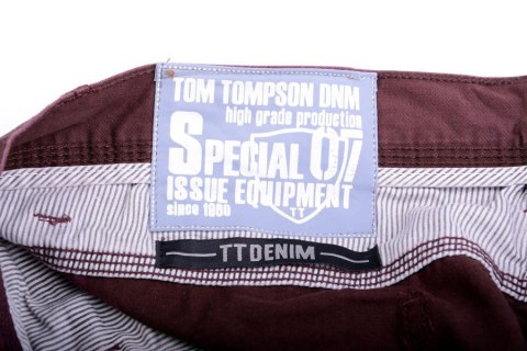 MĘSKIE SPODNIE JEANSY BEŻOWE I WRZOSOWE TOM TOMPSON P399 MĘSKIE SPODNIE JEANSY BEŻOWE I WRZOSOWE TOM TOMPSON P399