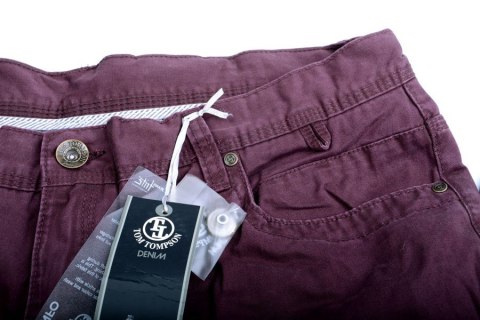MĘSKIE SPODNIE JEANSY BEŻOWE I WRZOSOWE TOM TOMPSON P399 MĘSKIE SPODNIE JEANSY BEŻOWE I WRZOSOWE TOM TOMPSON P399