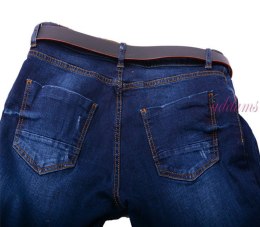 Orginalne modne jeansy ze streczem denim P358