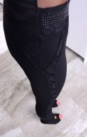 NOWOŚĆ Sexy długie spodnie z koronką P376A