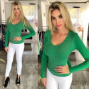 Bluzka w cyrkonie FB148