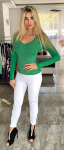 Bluzka w cyrkonie FB148