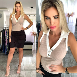 Bluzka z guziczkami Celin CC FB53