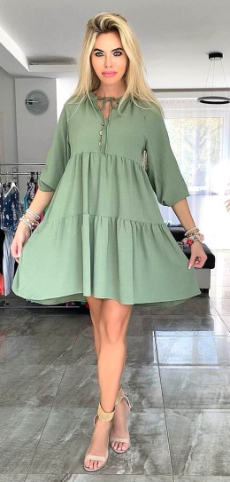 Sukienka BOHO trapezowa FB36